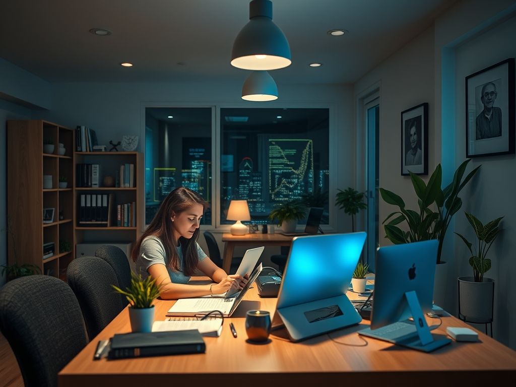O que melhora com Home Office Inteligente
