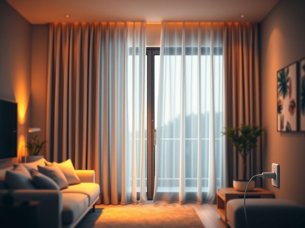 O que significa usar Automação de Cortinas