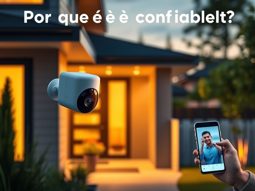 Por que é confiável Câmera de Segurança com Aplicativo