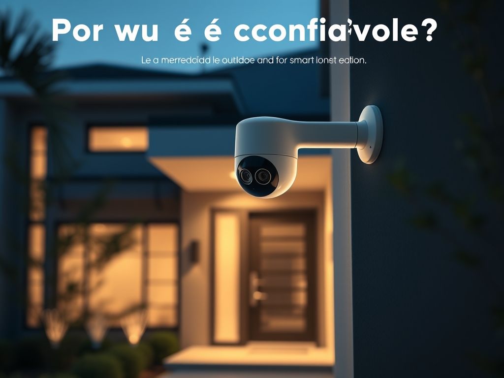 Por que é confiável Câmera de Segurança para Exterior