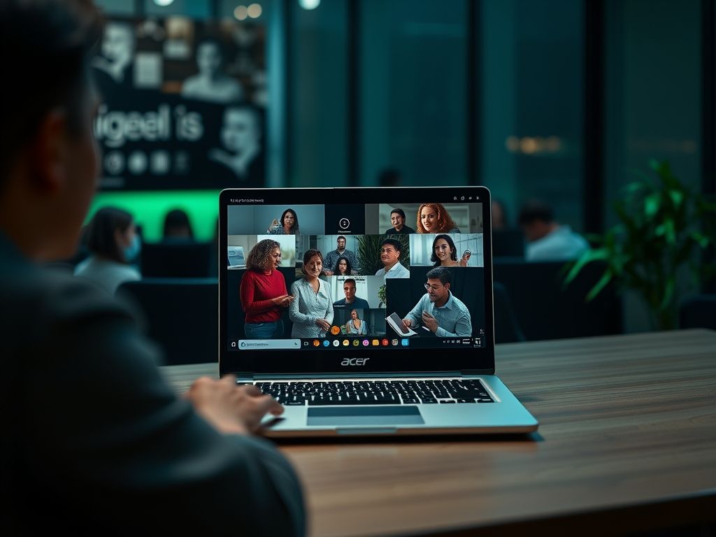 Por que é perfeito para Notebook com suporte a videoconferências