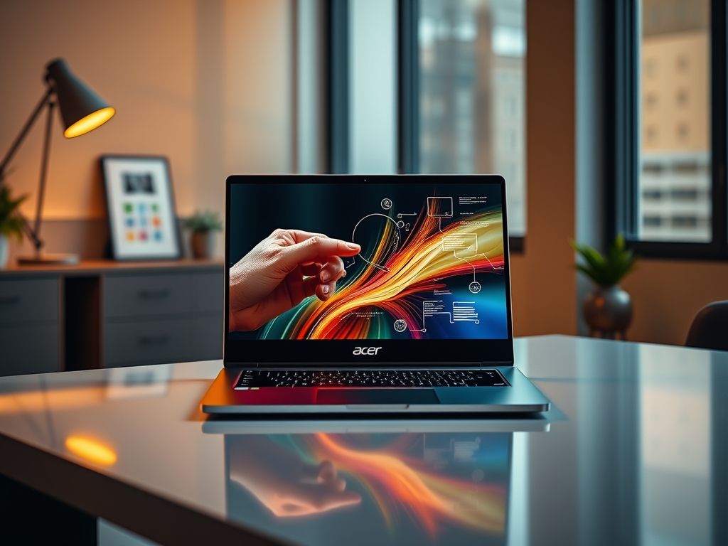 Por que é perfeito para Notebook touchscreen