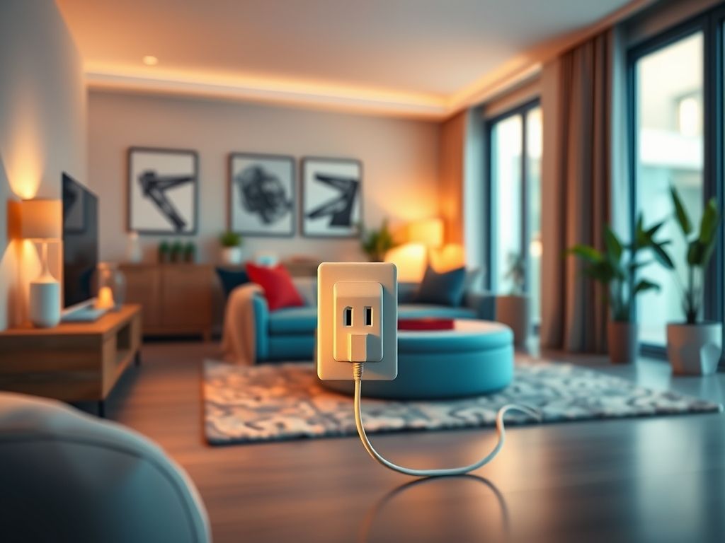 Por que é prático Plug Inteligente