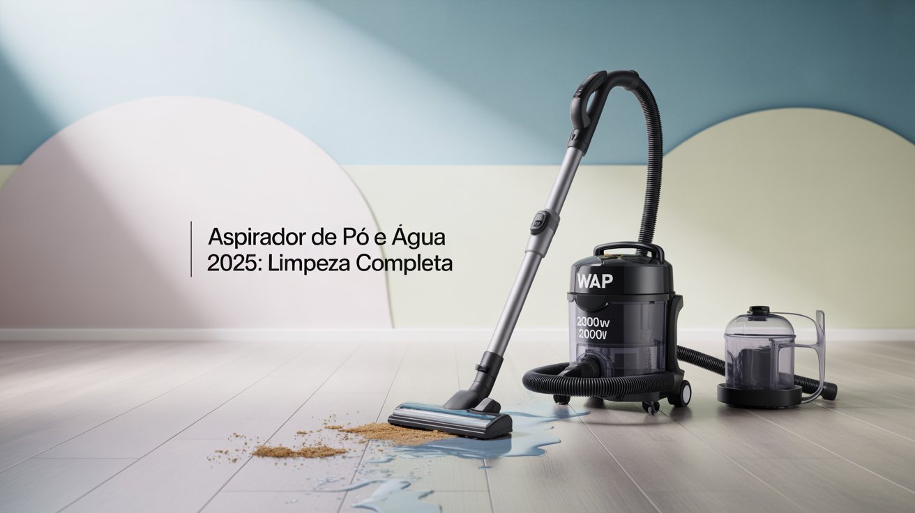 Aspirador de Pó e Água Descubra Soluções Versáteis para Limpeza Completa em 2025