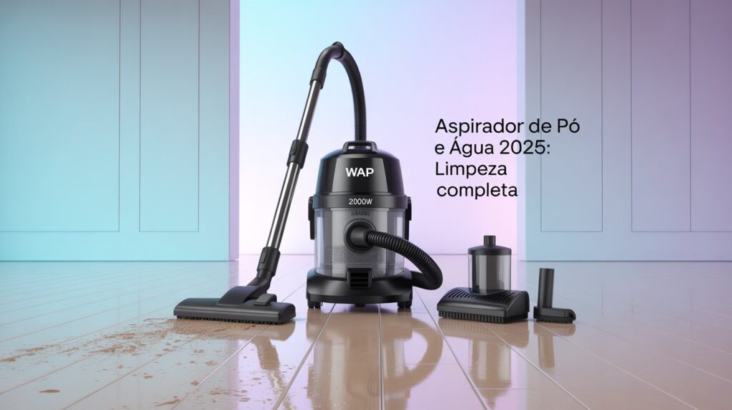 Aspirador de Pó e Água Descubra Soluções Versáteis para Limpeza Completa em 2025