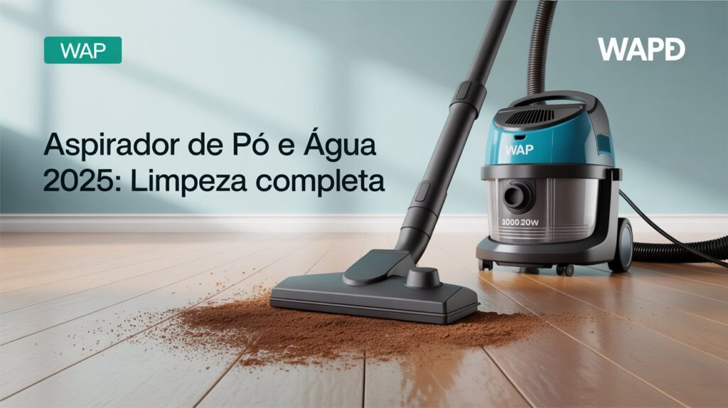 Aspirador de Pó e Água Descubra Soluções Versáteis para Limpeza Completa em 2025