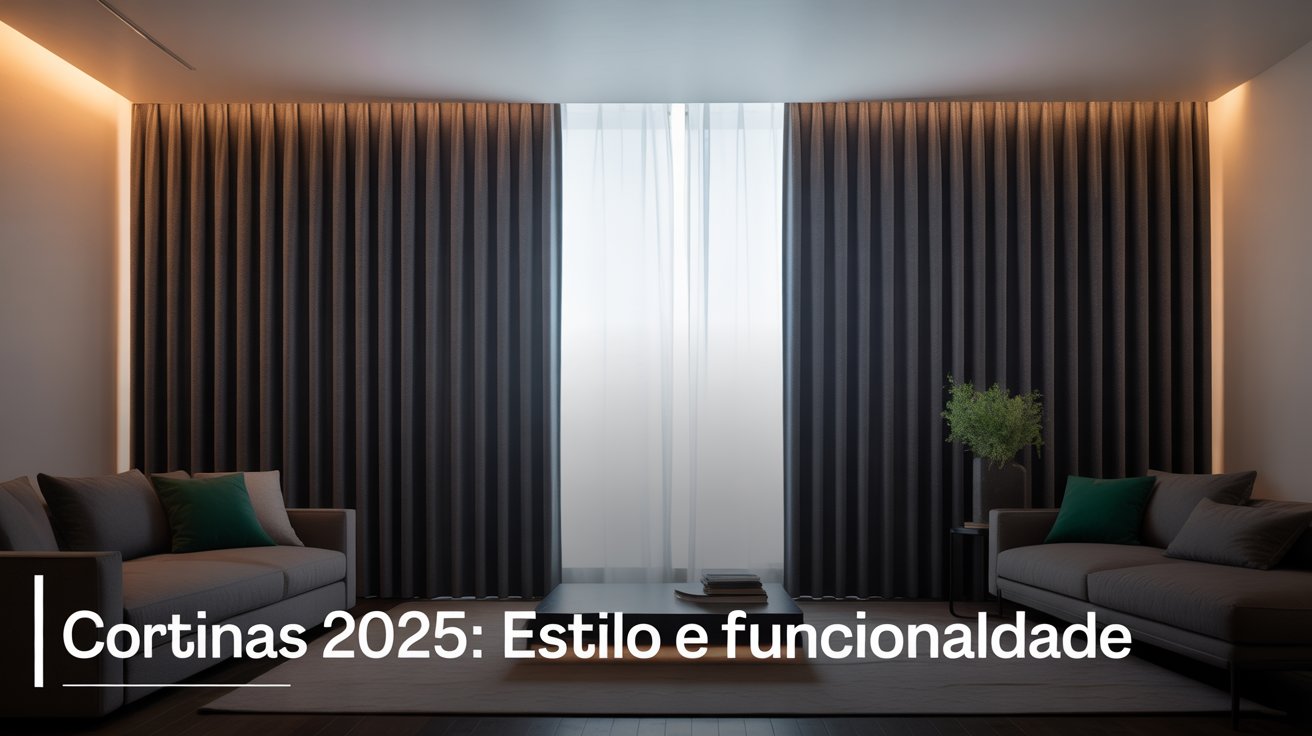 Cortinas: Guia Completo para Escolher o Modelo Ideal para Cada Ambiente em 2025