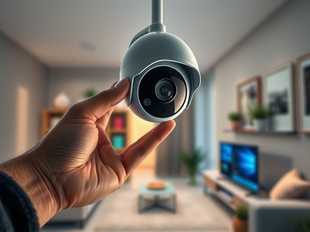 Como ajustar Câmera para Segurança de Casa