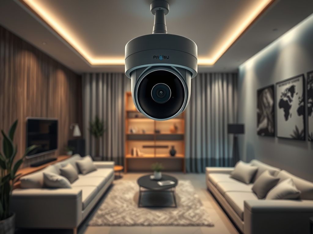 Como automatizar com Câmera de Segurança com Design Moderno