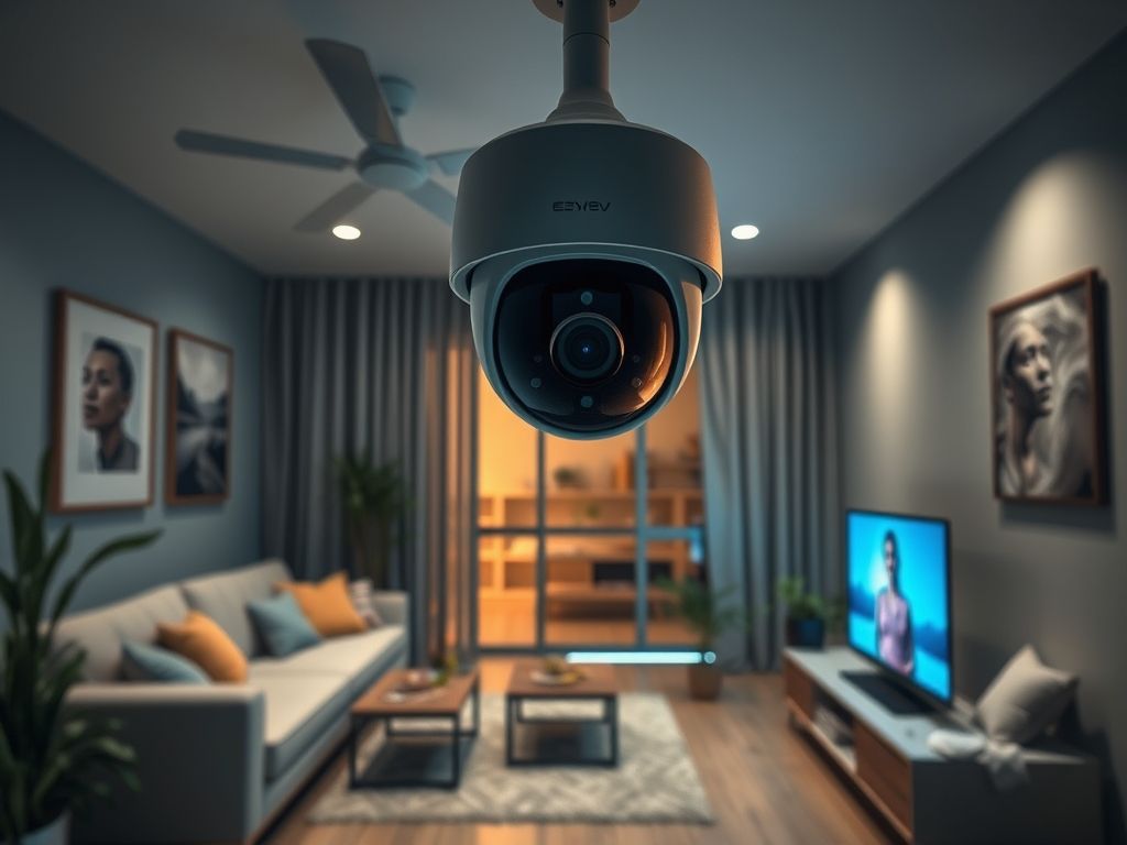 Como automatizar com Câmera de Segurança com Visão Lateral