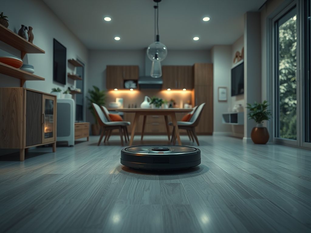 Como controlar Robô Aspirador com Mapeamento Inteligente