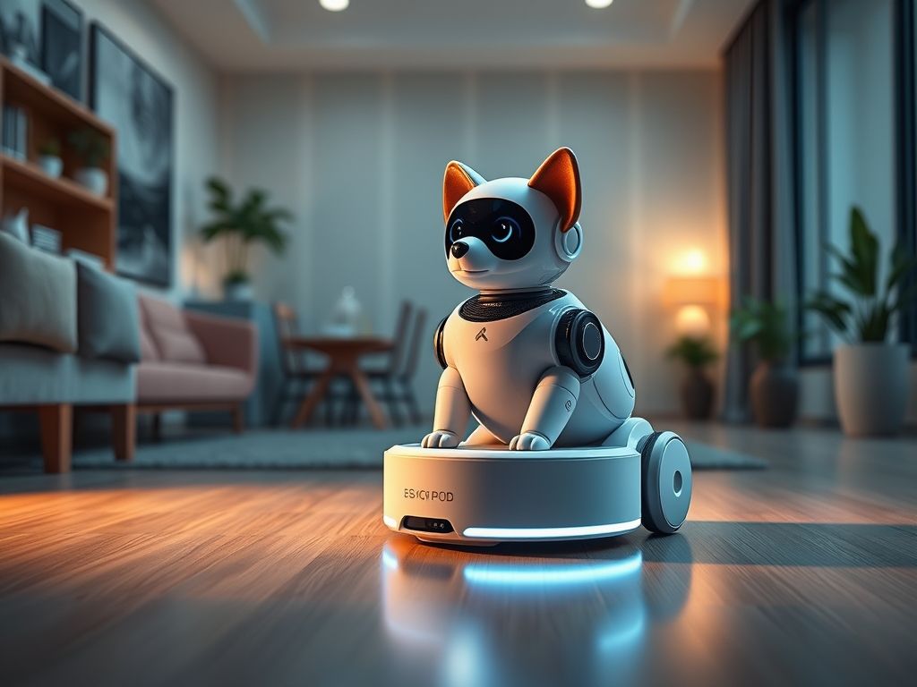 Como controlar Robô para Animais de Estimação
