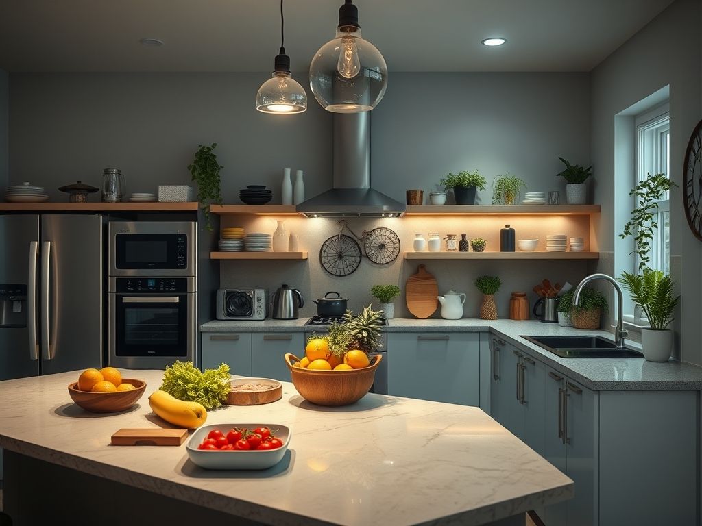 O que esperar ao usar Cozinha e Conectividade