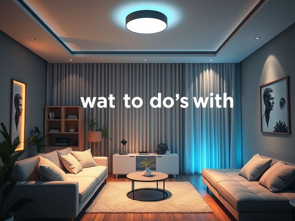 O que fazer com Controle de Luz