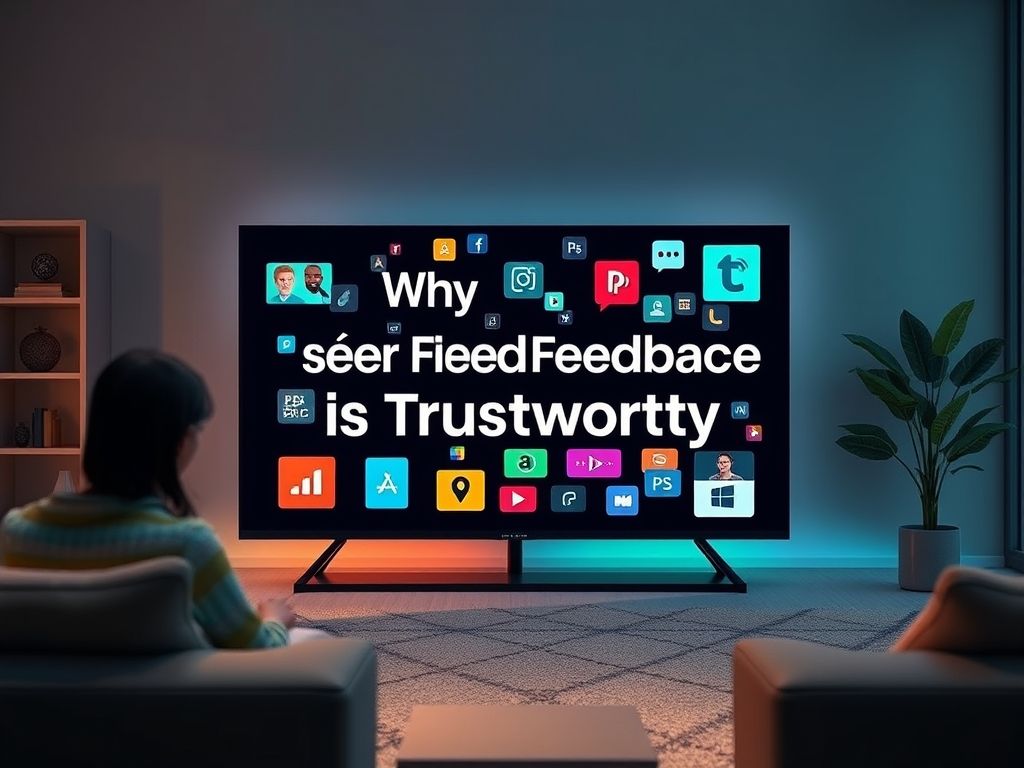 Por que é confiável Feedback do Usuário