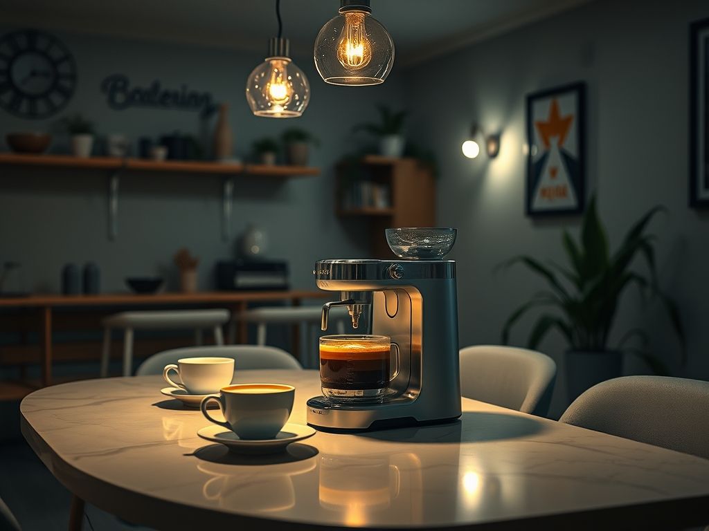 Por que é prático Cafeteira com Moedor