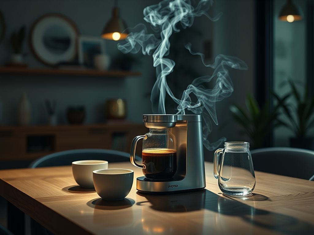 Por que é prático Cafeteira com Vapor
