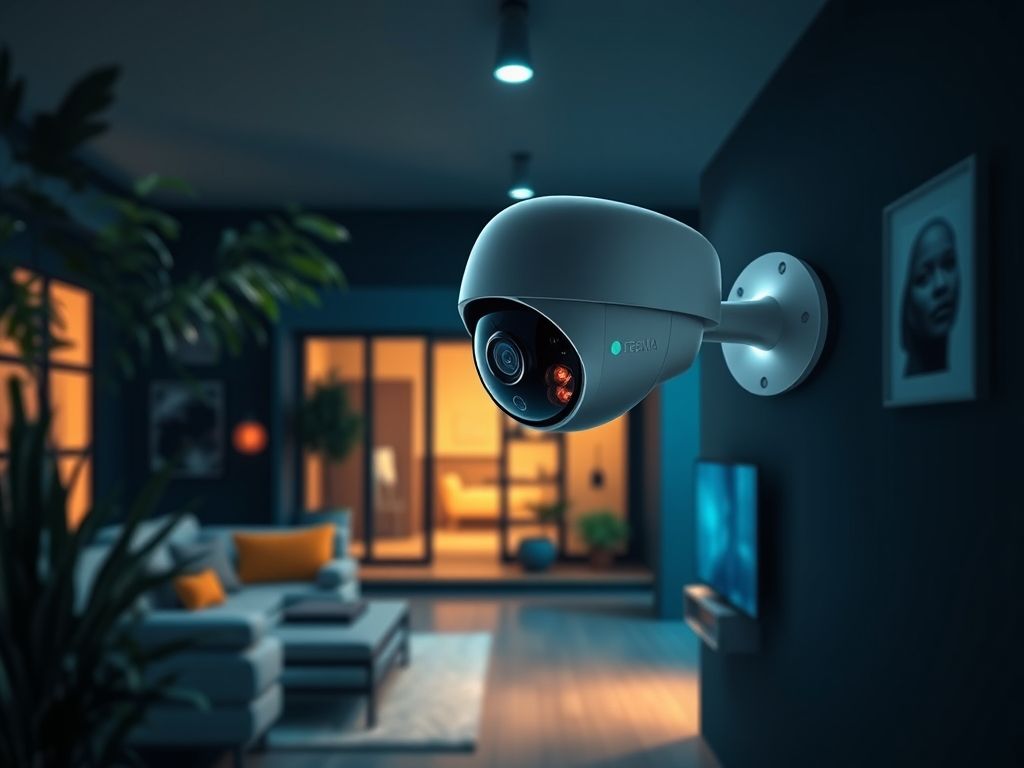 Por que é prático Câmera com Visão Noturna