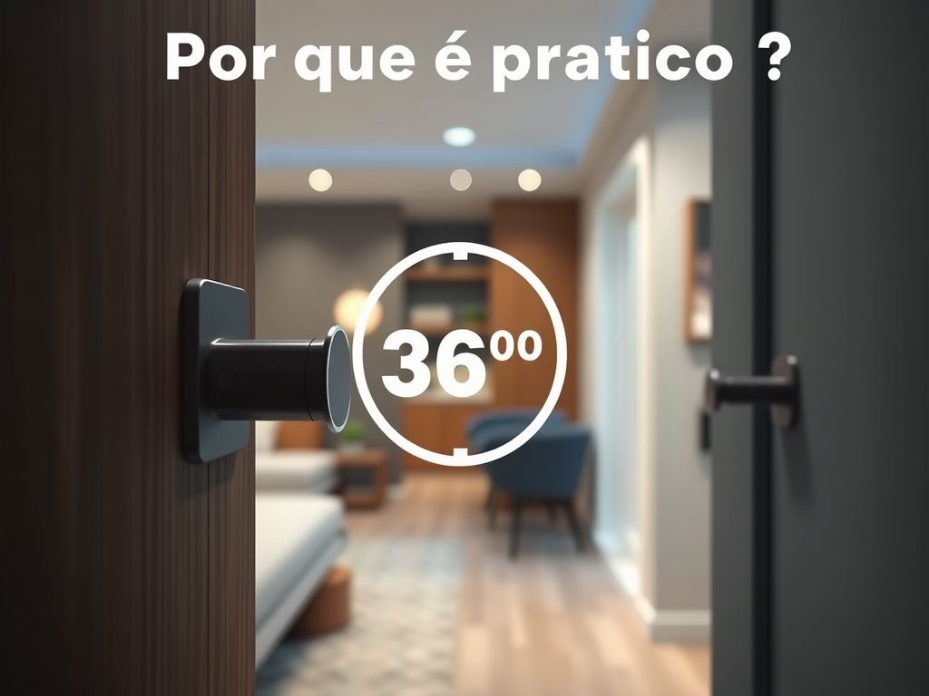 Por que é prático Fechadura Eletrônica