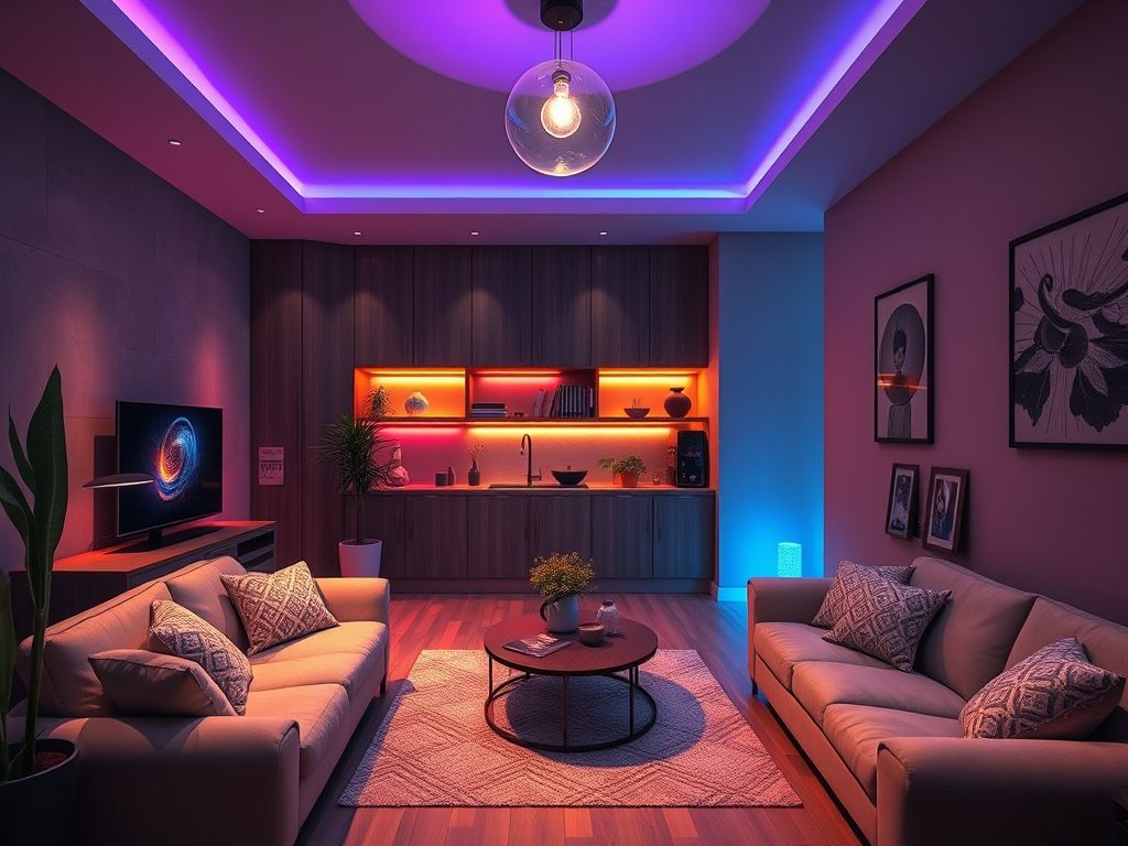 Por que é prático Lâmpada RGB