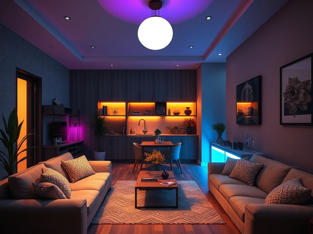 Por que é prático Luz LED Inteligente