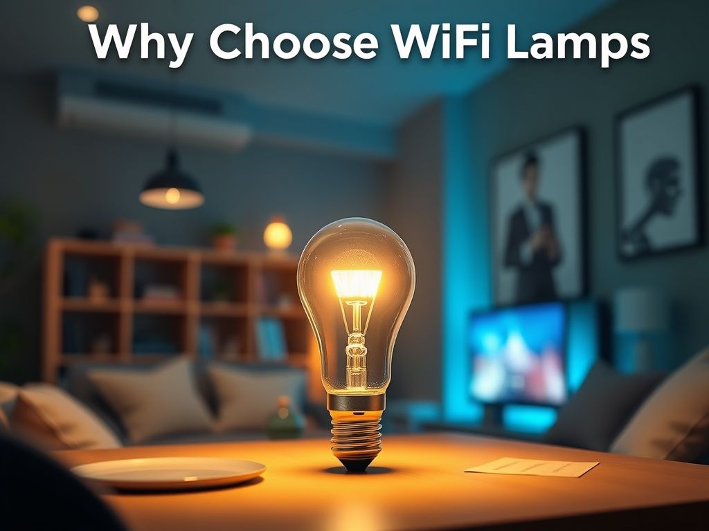 Por que escolher Lâmpadas Wi-Fi