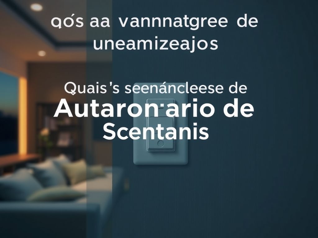 Quais as vantagens de Cenários de Automação