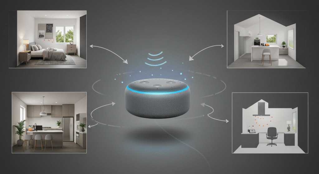 Como escolher o melhor local para instalar seu Echo Dot