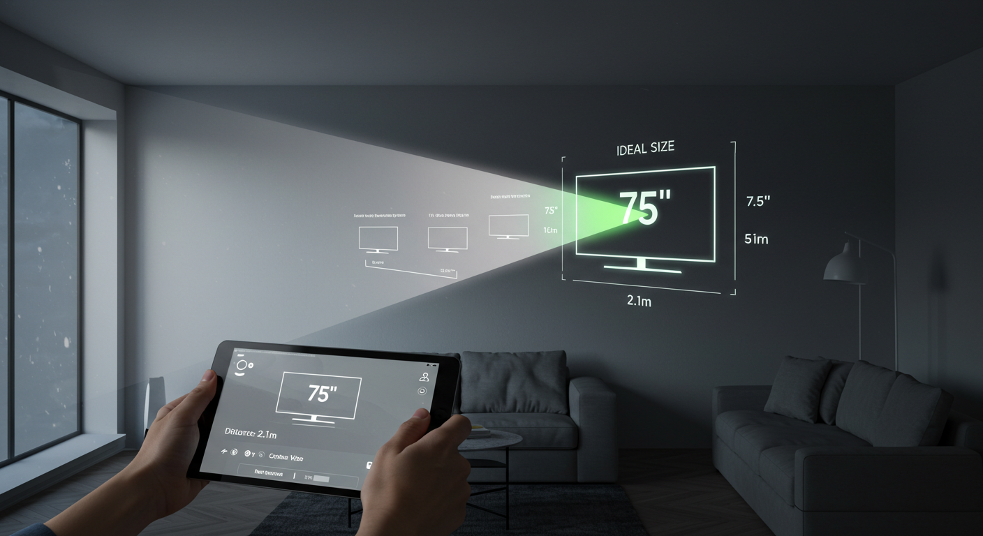 Como escolher o tamanho de TV ideal para sua sala smart
