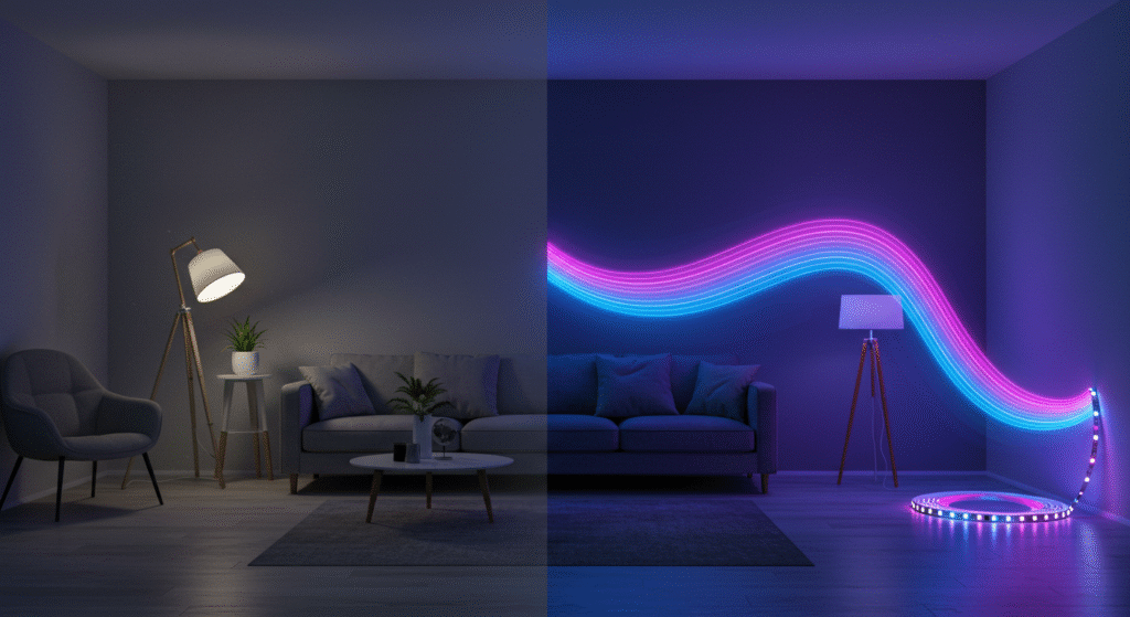 Fita LED Inteligente Como Escolher a Melhor para Decoração (2)