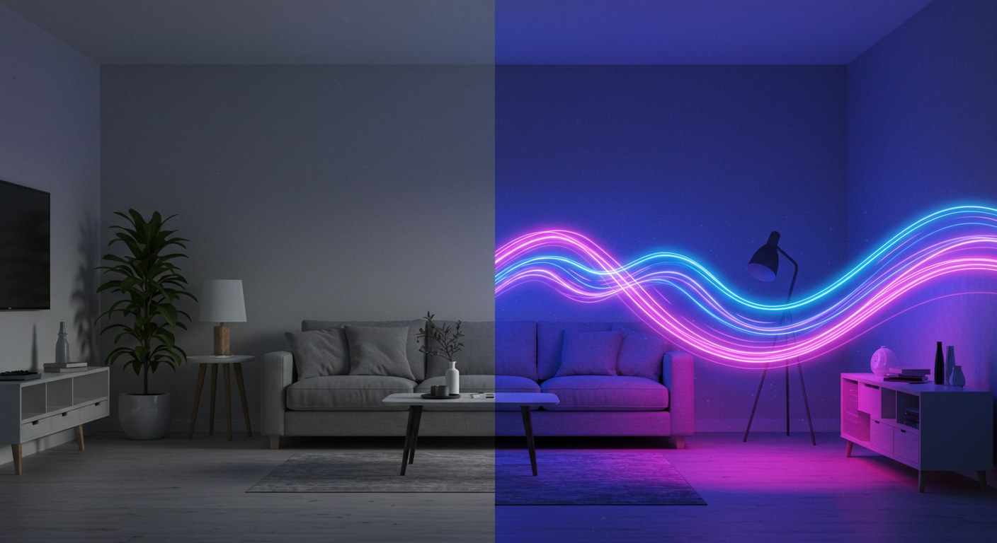 Fita LED Inteligente Como Escolher a Melhor para Decoração (2)