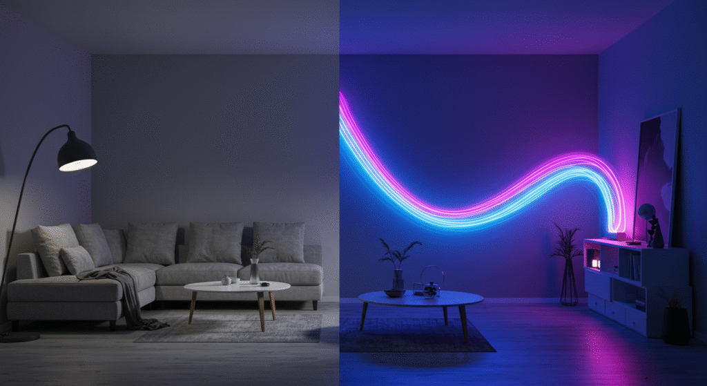 Fita LED Inteligente Como Escolher a Melhor para Decoração (2)