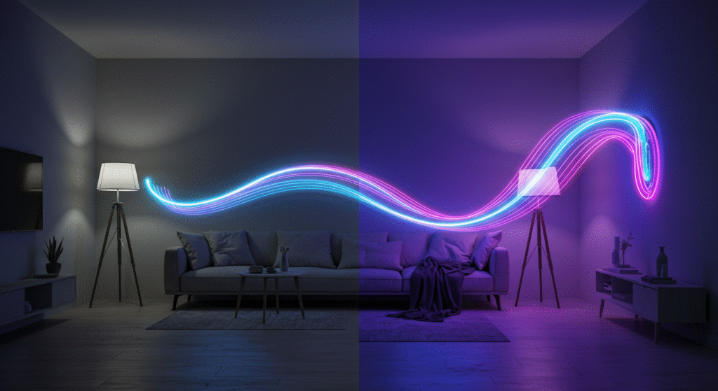 Fita LED Inteligente Como Escolher a Melhor para Decoração (2)