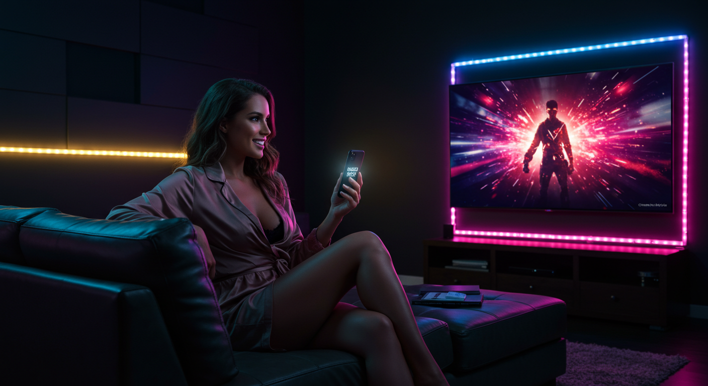 Guia Visual Como Ativar o Efeito de Cinema Sincronizando a Faixa de LED com a Sua TV Inteligente (2)