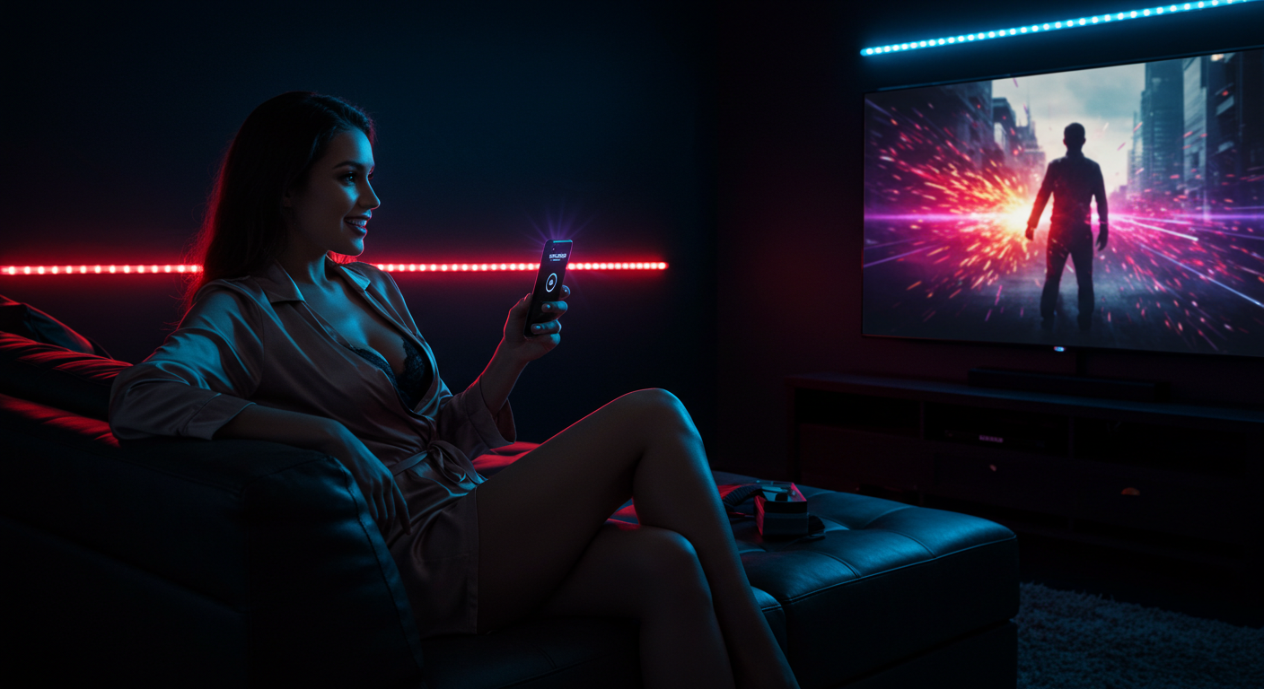 Guia Visual Como Ativar o Efeito de Cinema Sincronizando a Faixa de LED com a Sua TV Inteligente (2)