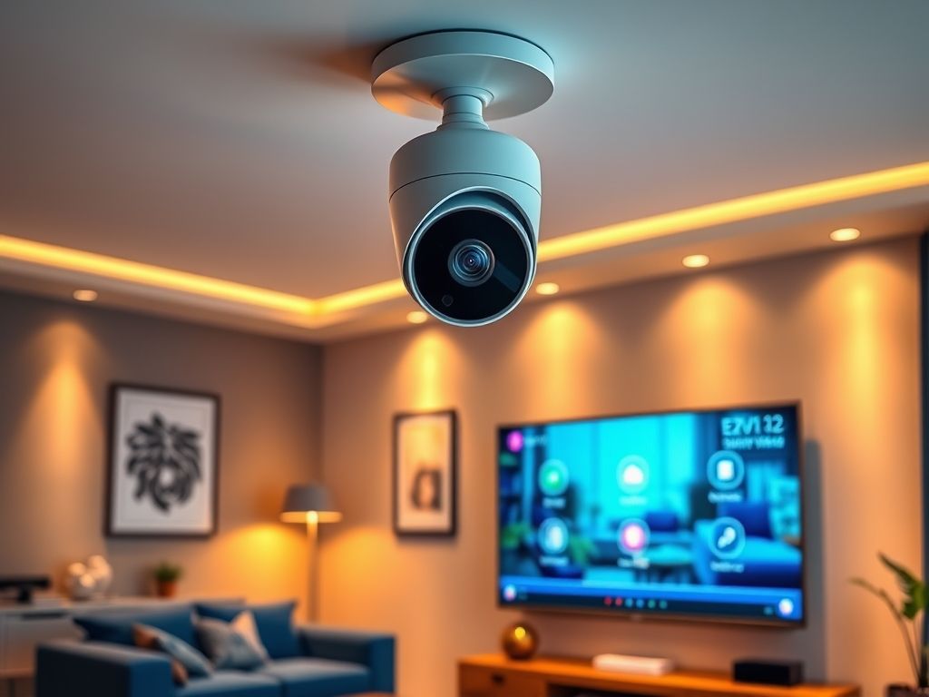 Como ajustar Câmera de Segurança com Monitoramento 24h