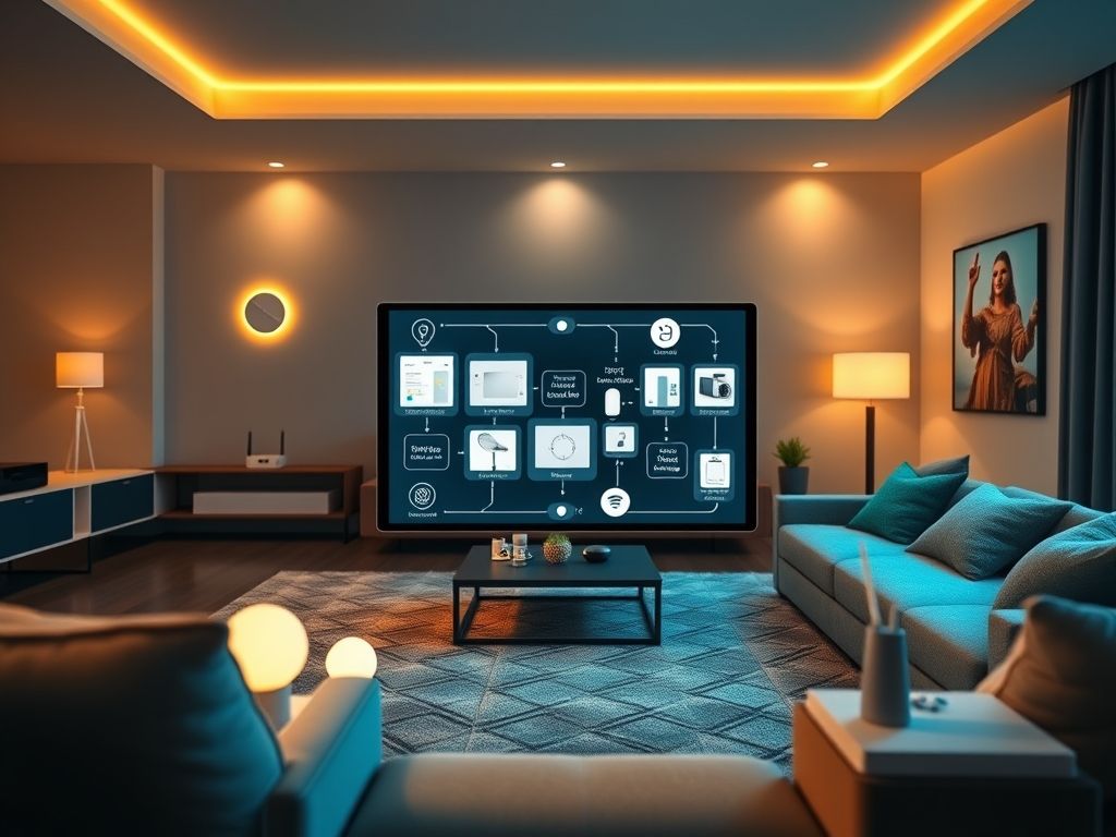 como configurar Inspirações para Casa Inteligente