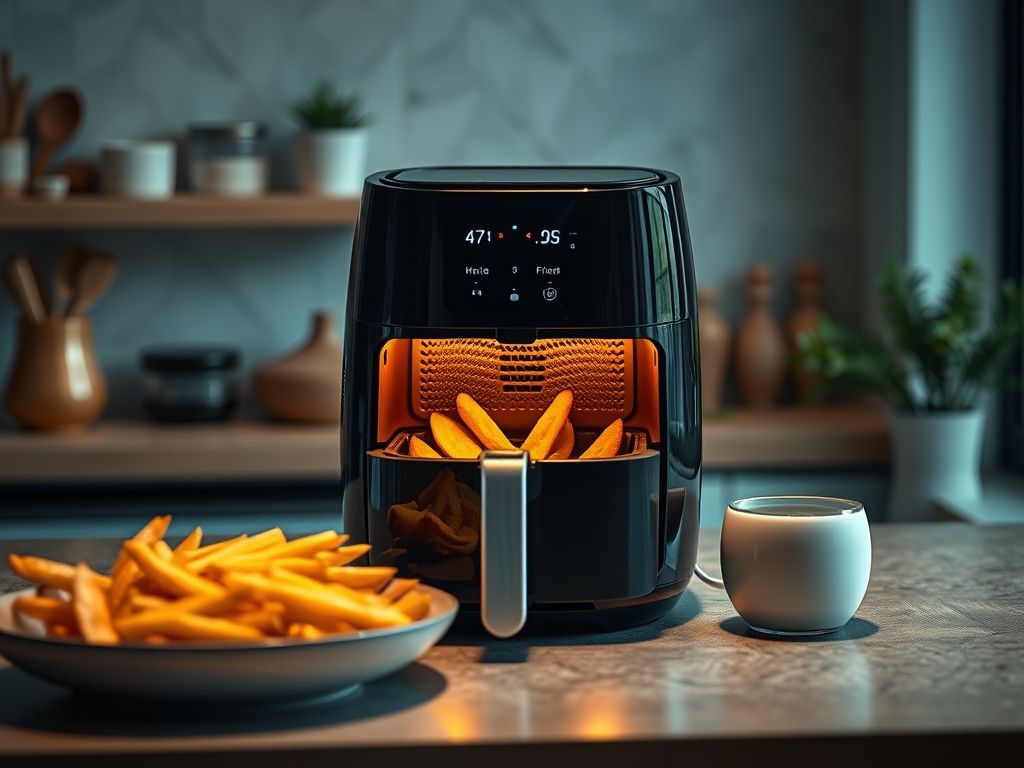 Como curar a AirFryer antes do primeiro uso?
