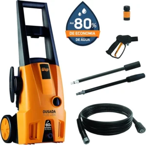 Lavadora de Alta Pressão OUSADA PLUS 2200, com Jato Leque e Concentrado, 342Lh, 1750psi 1500W 220V