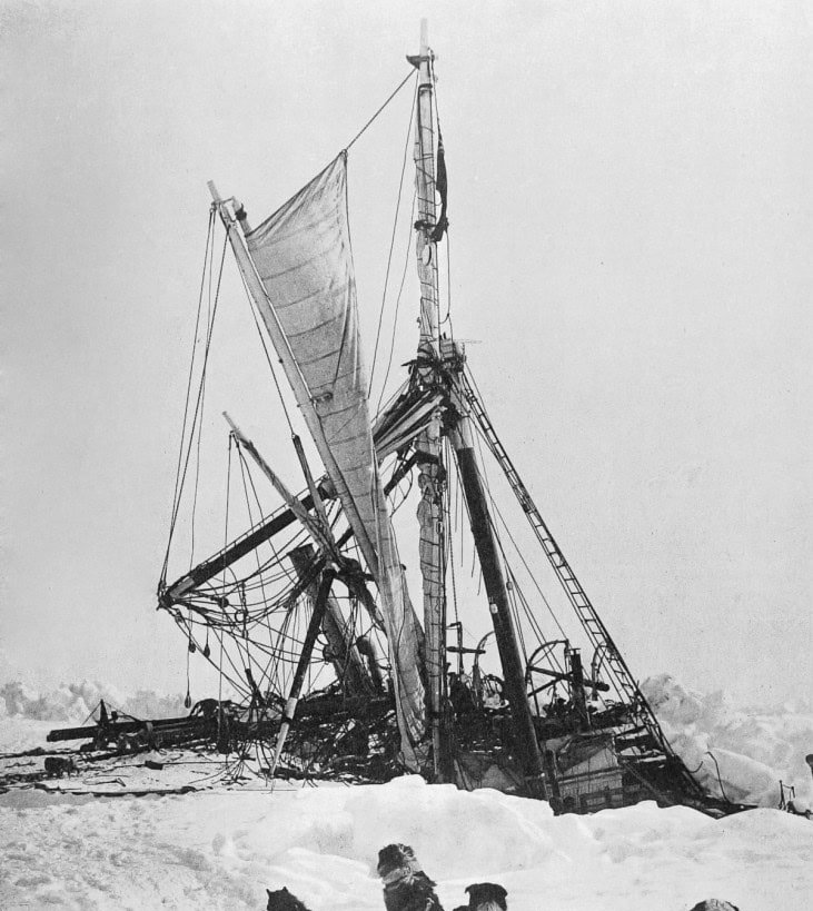 Estudo aponta falhas de construção como causa do naufrágio do Endurance em 1915 - Imagem do artigo