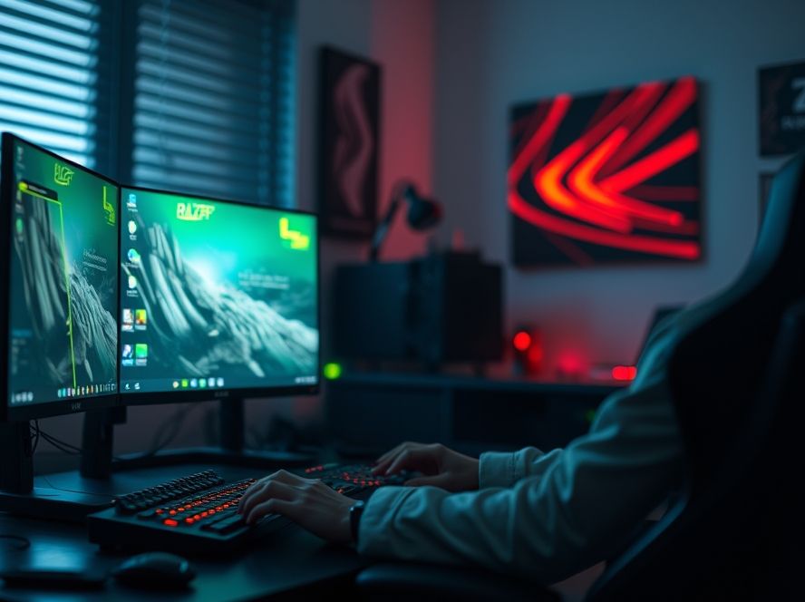 Configurando a Inclinação Perfeita na Razer Iskur V2 X para Filmes