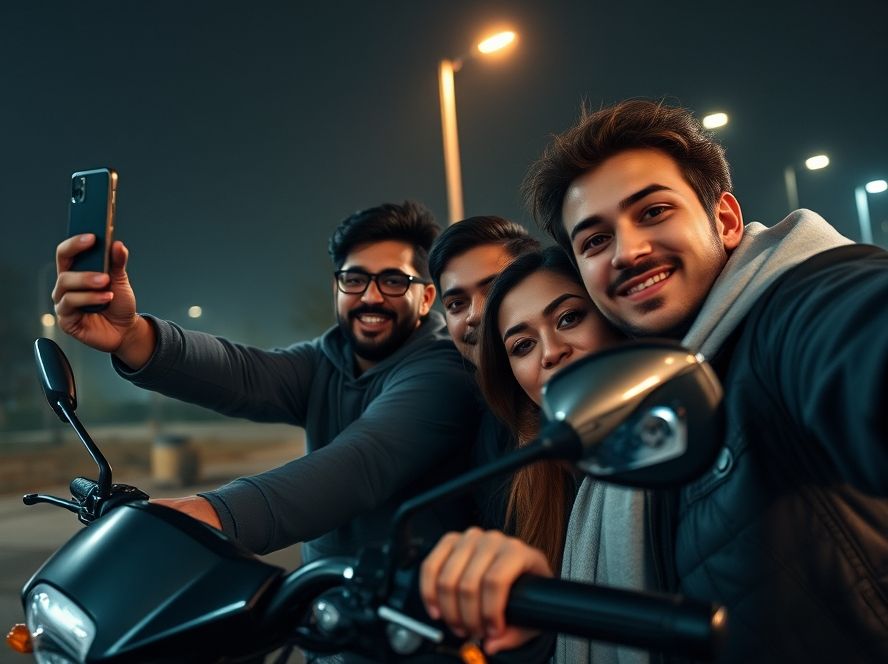 O que é: O recurso Selfie em Grupo (Group Selfie) do Edge 60 Pro?