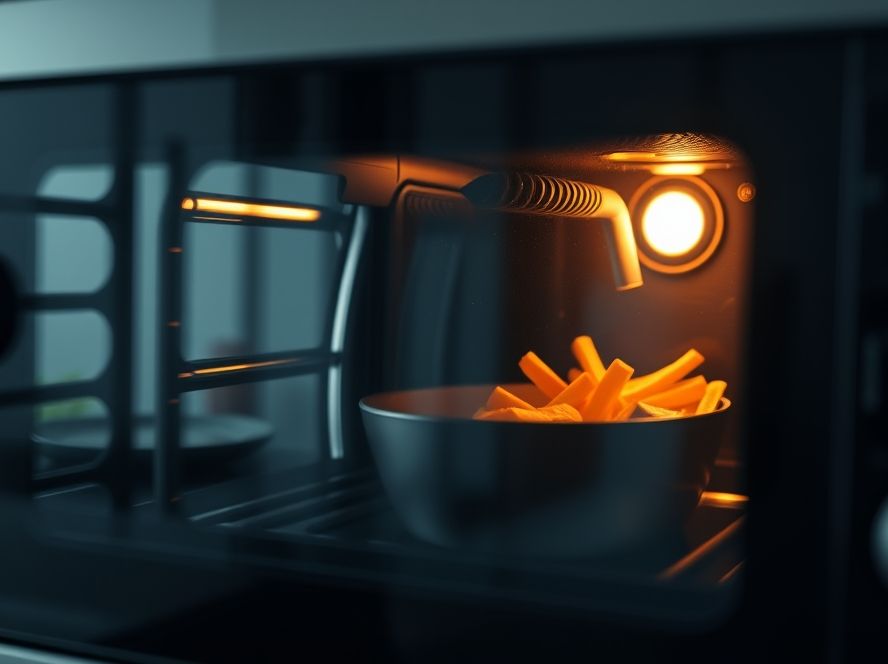 O que é: O Vidro Visor Temperado da porta da Airfryer Forno?