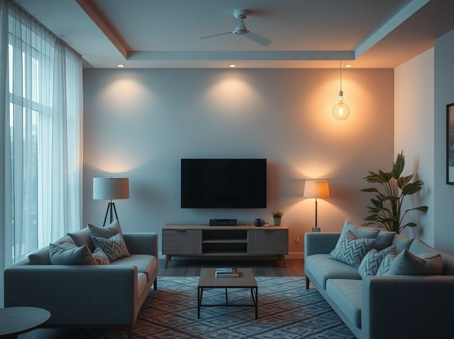 Por que é confiável Vale a pena: Usar o Controle por Voz para 3 circuitos de luz diferentes?