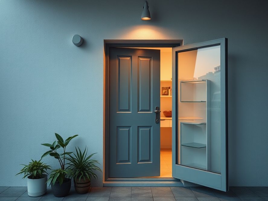 Por que é prático Como é a Porta: A Ventilação da porta (se houver) e o resfriamento externo?