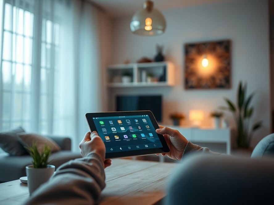 Por que é prático O que é: O Controle por Dispositivo Secundário (Tablet fixo)?