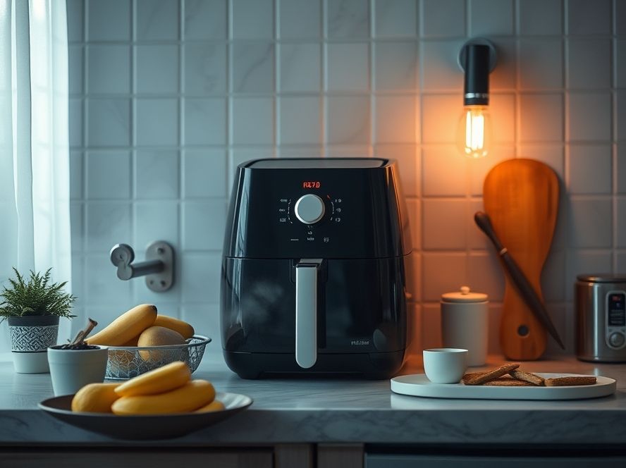 Por que é prático O que é: O Sistema Anti-Fumaça (se presente) na Air Fryer Forno?