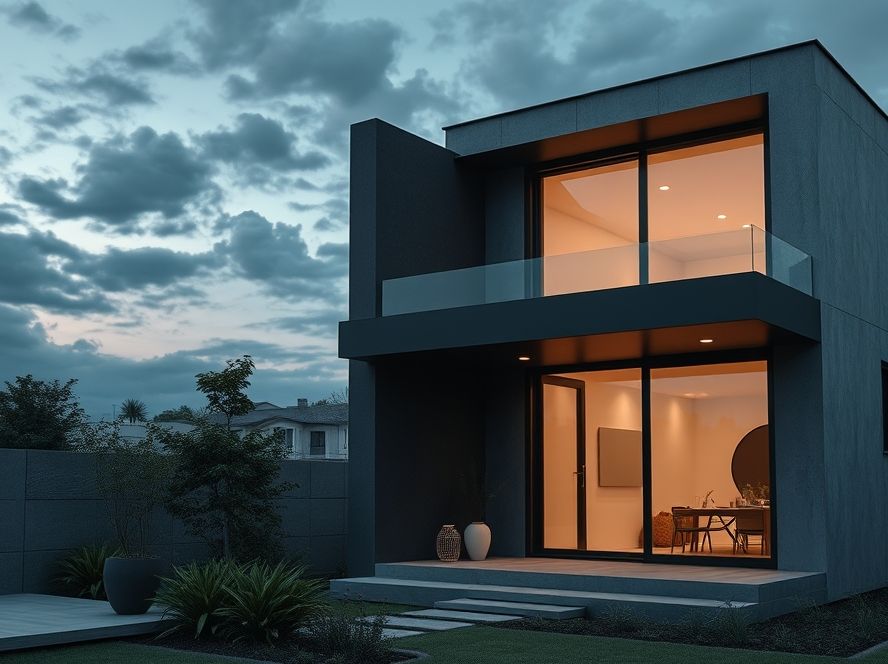 Quais as vantagens de O que é: O Acabamento Cinza/Preto do painel externo?