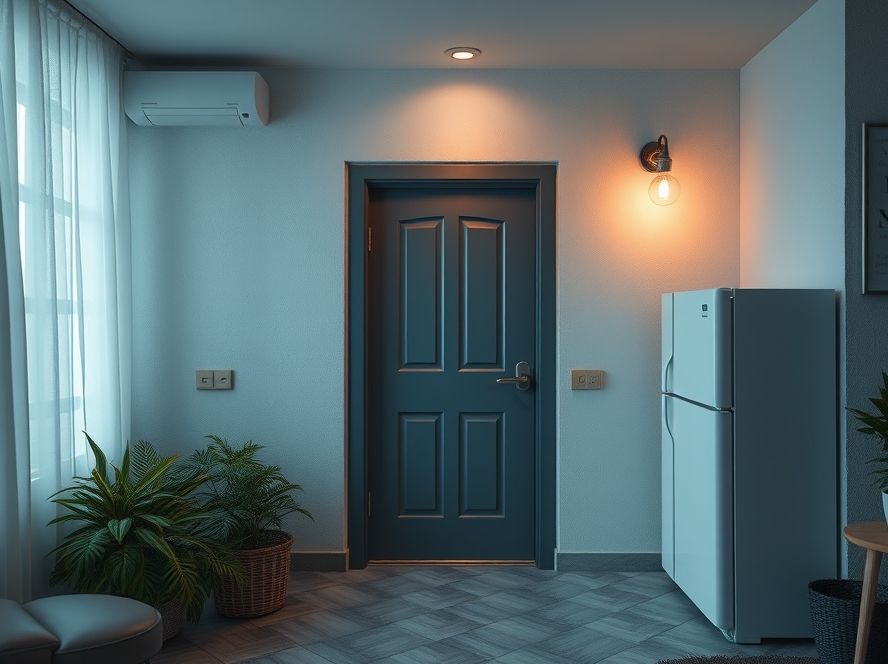 Quais as vantagens de Vale configurar: O Recurso de Bloqueio da porta (se houver) no painel?