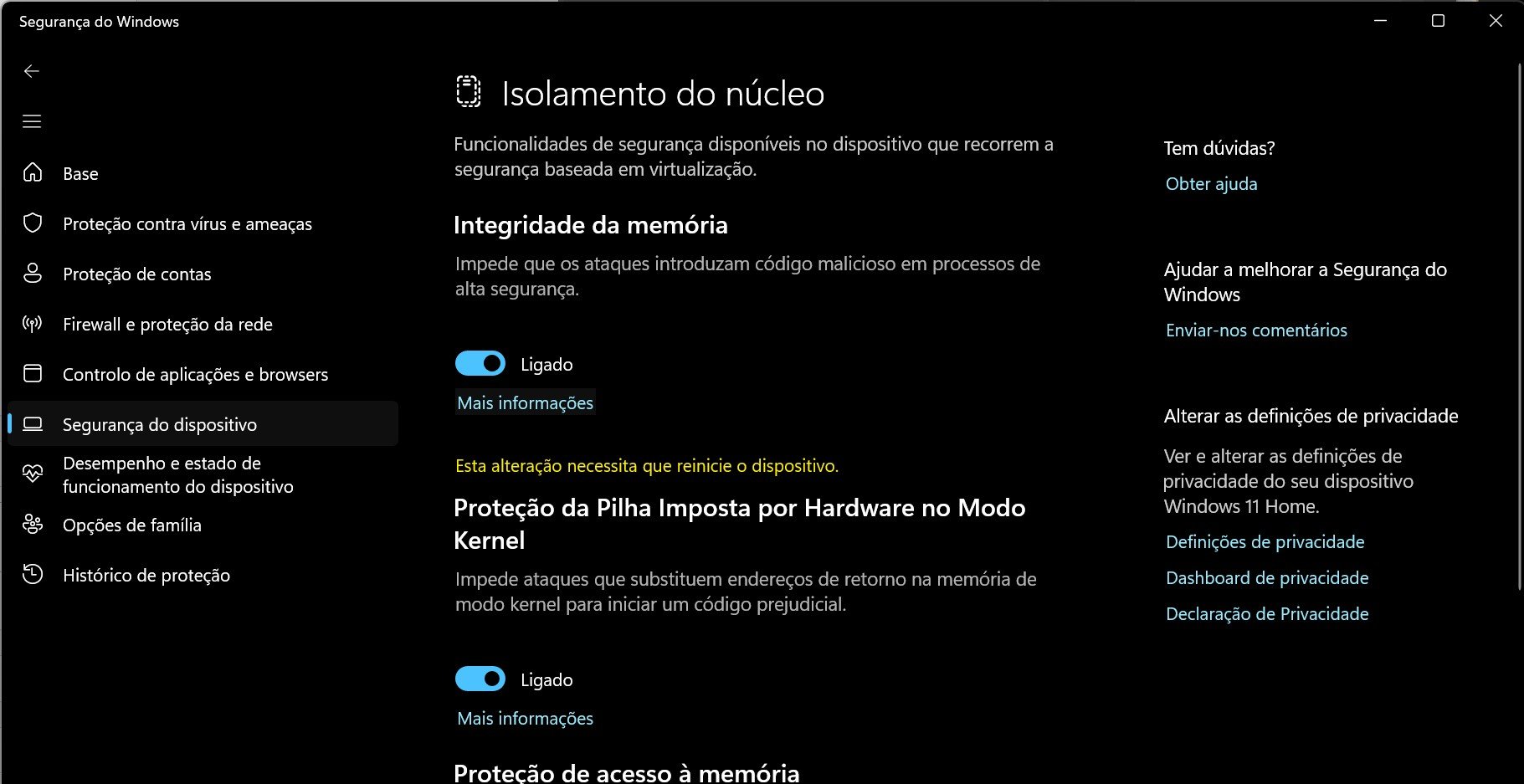 Dica do dia orienta usuários a ativar a Integridade da Memória no Windows - Imagem do artigo